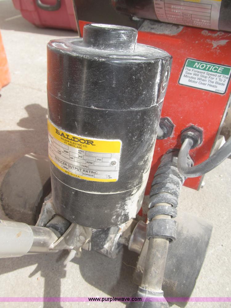 image for item AE9344 Clipper Slab Crab self-propelled early entry saw