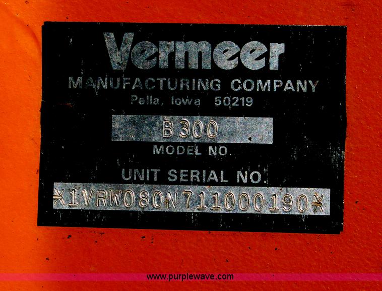 image for item AO9484 Vermeer RT850 trencher