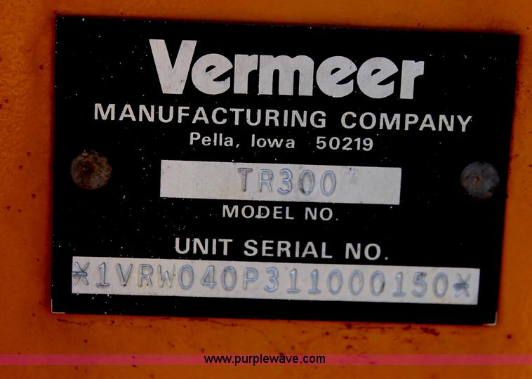 image for item AO9484 Vermeer RT850 trencher