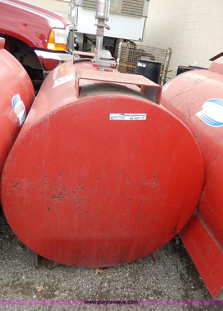 image for item AX9071 Oil tank on skid with pump