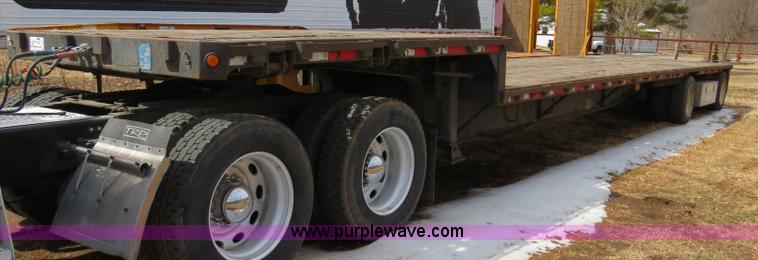 image for item B4881 1998 Daco Trailer D25NAR19D drop deck flatbed trailer