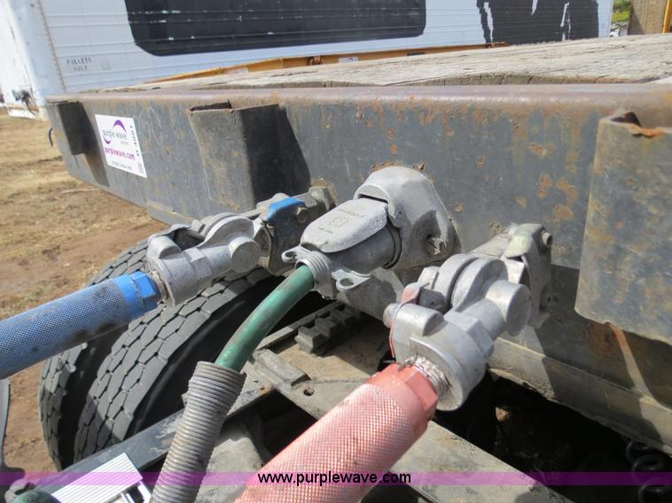 image for item B4881 1998 Daco Trailer D25NAR19D drop deck flatbed trailer