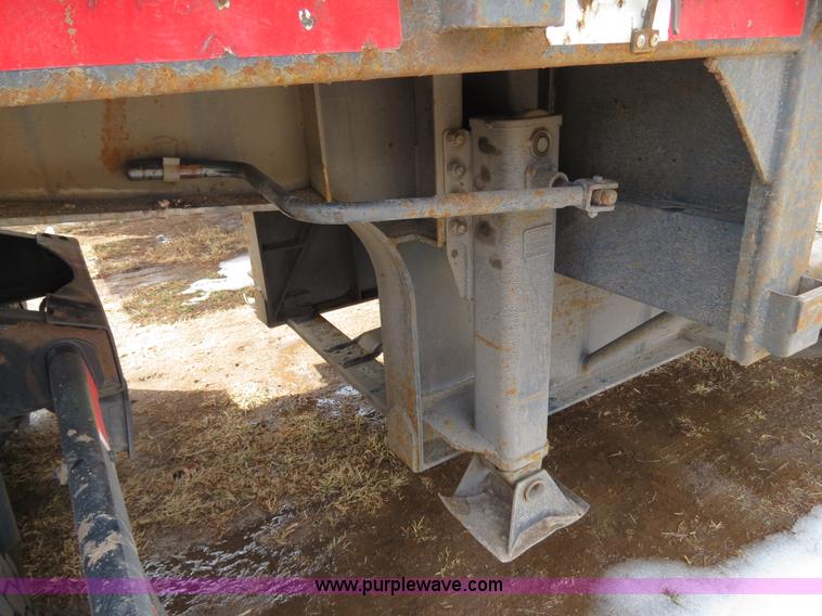 image for item B4881 1998 Daco Trailer D25NAR19D drop deck flatbed trailer