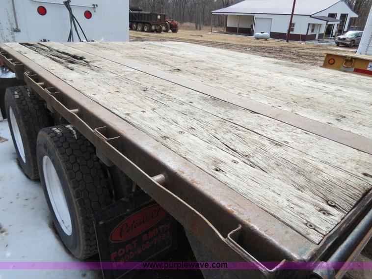 image for item B4881 1998 Daco Trailer D25NAR19D drop deck flatbed trailer