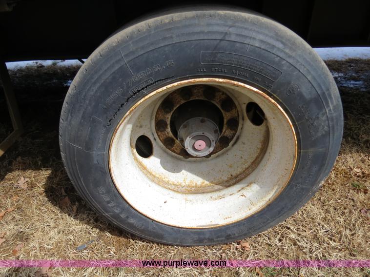 image for item B4881 1998 Daco Trailer D25NAR19D drop deck flatbed trailer