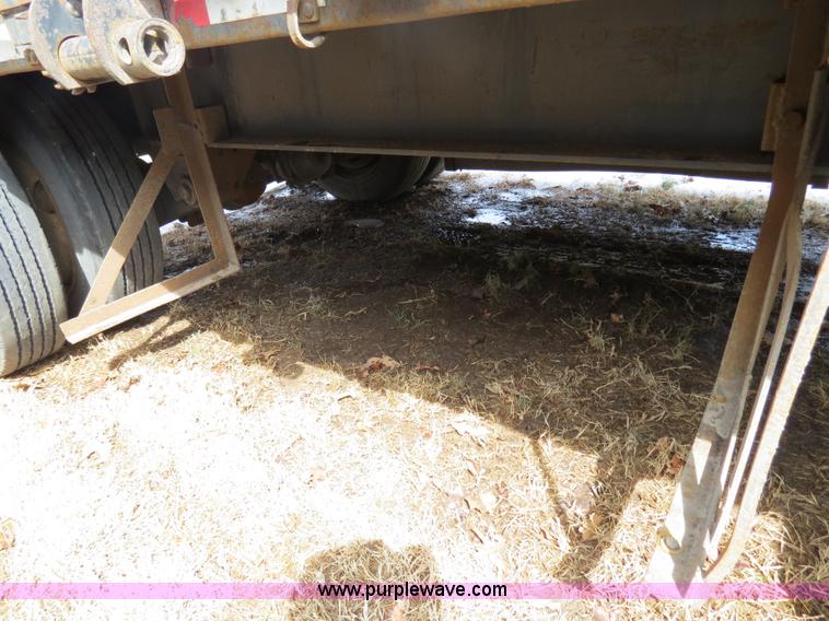 image for item B4881 1998 Daco Trailer D25NAR19D drop deck flatbed trailer