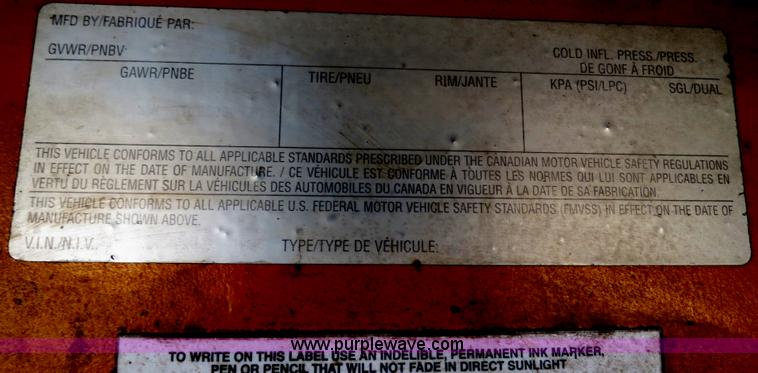 image for item B4882 2005 Trailboss 35 ton paver special lowboy trailer