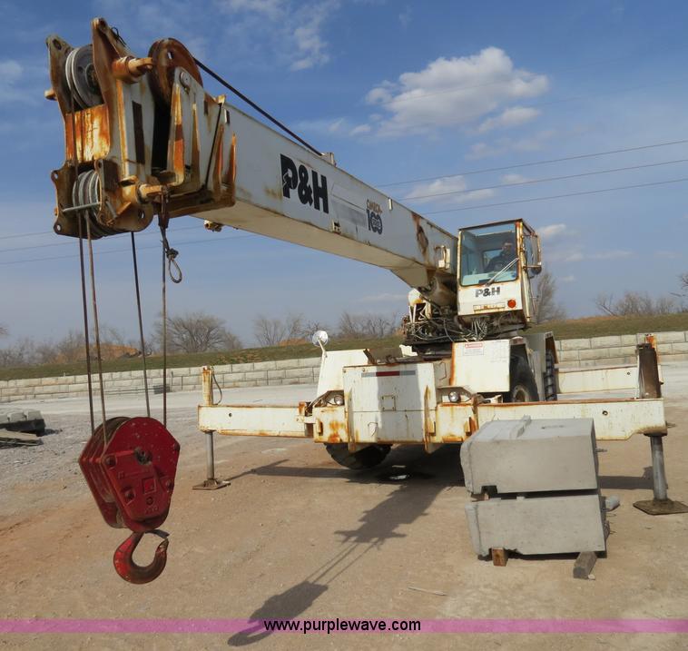 image for item B4889 P & H Century 122 Omega Series 100 22 ton rough terrain crane