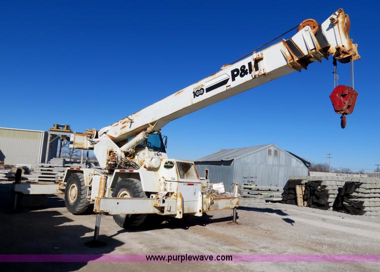 image for item B4889 P & H Century 122 Omega Series 100 22 ton rough terrain crane