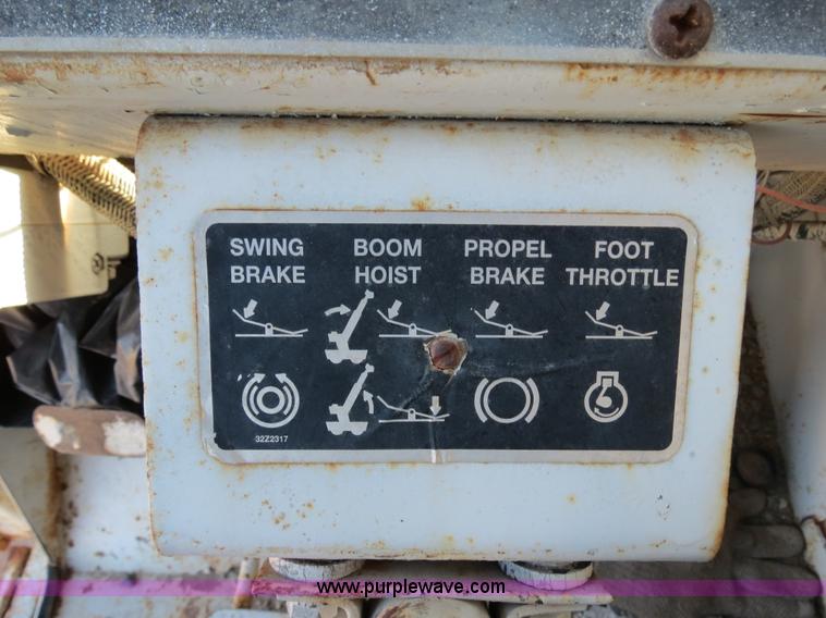 image for item B4889 P & H Century 122 Omega Series 100 22 ton rough terrain crane