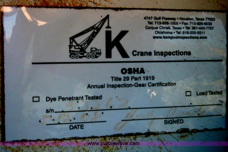 image for item B4889 P & H Century 122 Omega Series 100 22 ton rough terrain crane