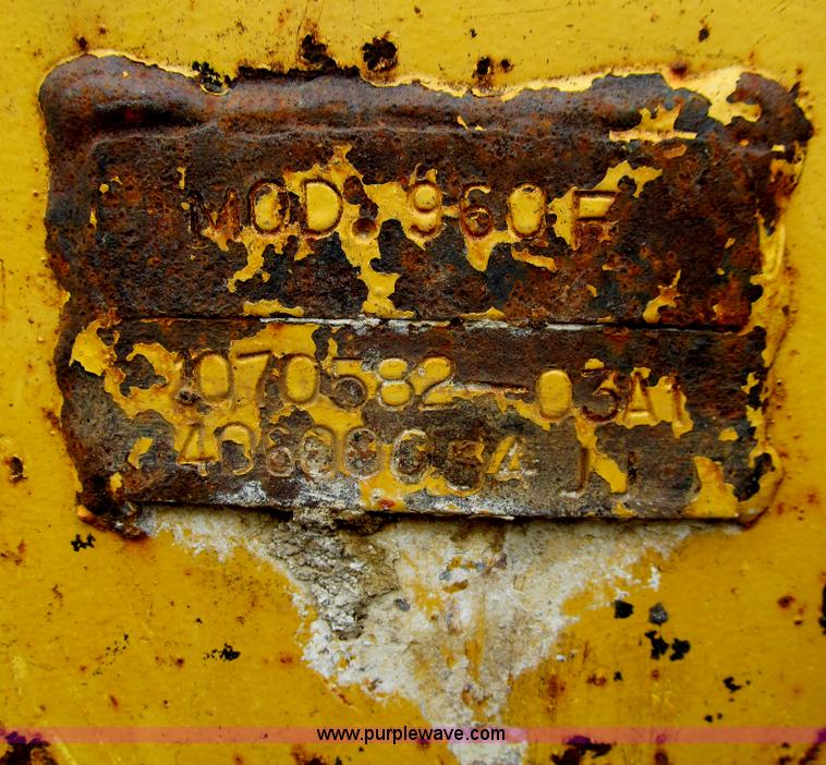 image for item E4669 1995 Caterpillar 960F wheel loader