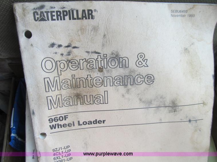 image for item E4669 1995 Caterpillar 960F wheel loader