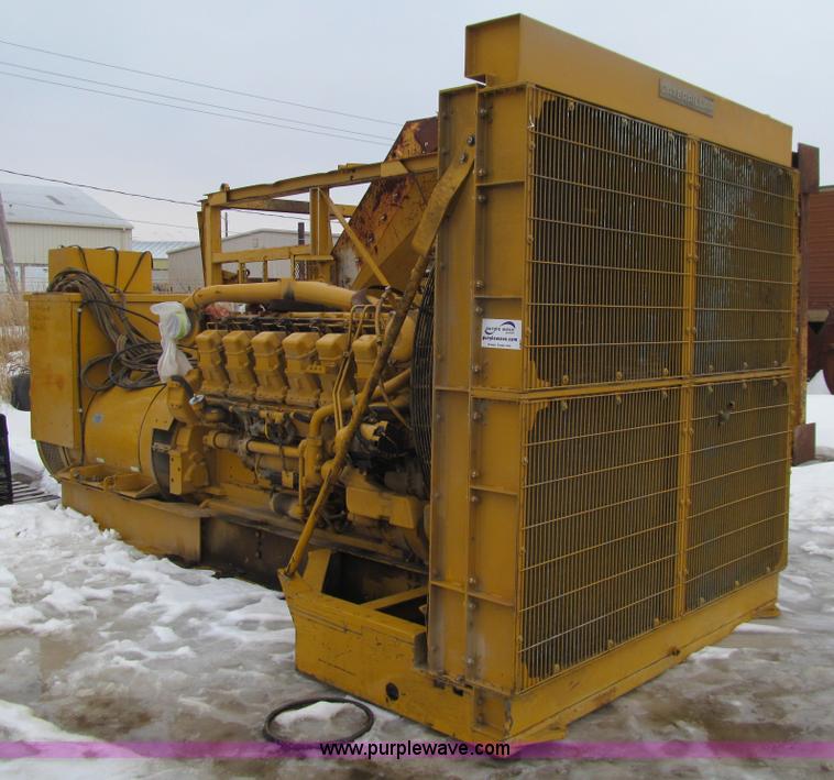 image for item E4670 Caterpillar SR4B generator with Caterpillar 3512 diesel engine