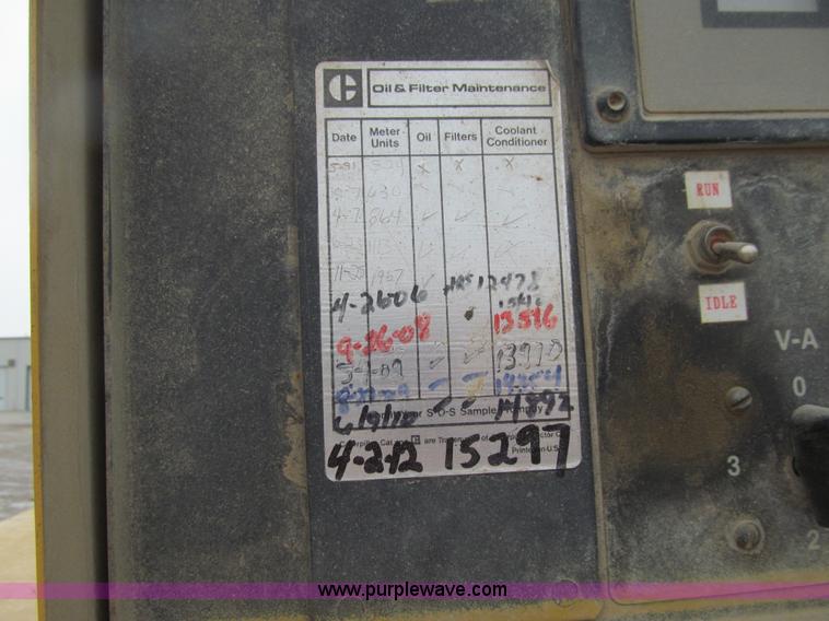 image for item E4670 Caterpillar SR4B generator with Caterpillar 3512 diesel engine