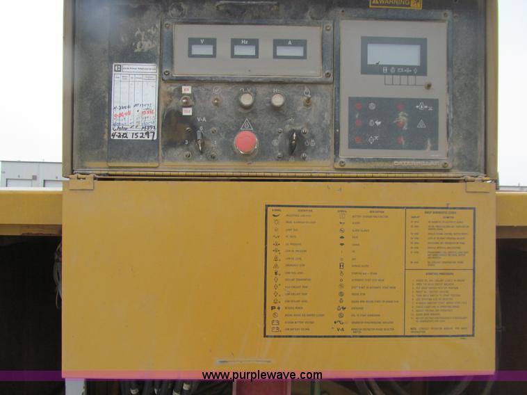 image for item E4670 Caterpillar SR4B generator with Caterpillar 3512 diesel engine