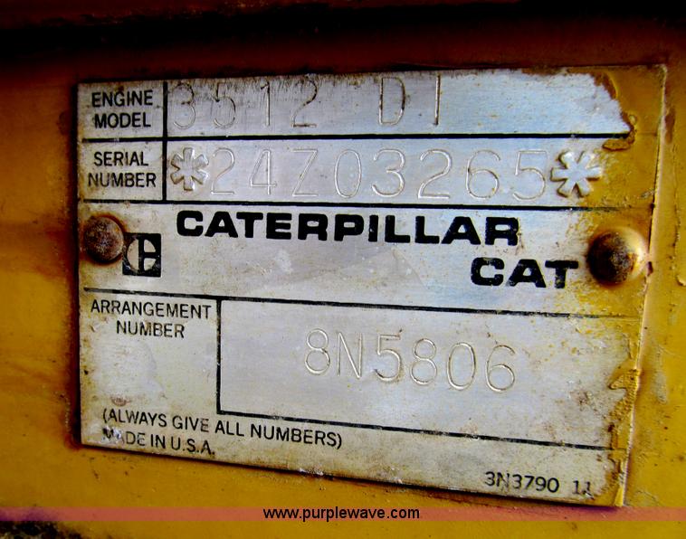 image for item E4670 Caterpillar SR4B generator with Caterpillar 3512 diesel engine