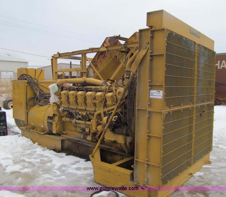 image for item E4670 Caterpillar SR4B generator with Caterpillar 3512 diesel engine