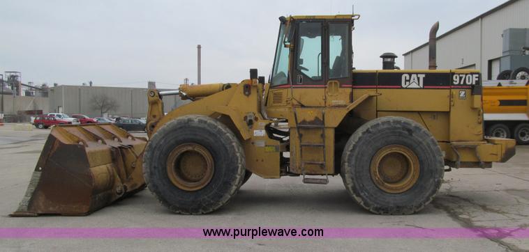 image for item E4672 1993 Caterpillar 970F wheel loader