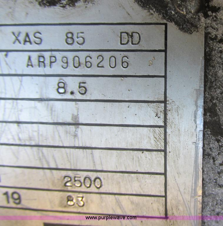 image for item E5294 Atlas Copco XAS85 air compressor