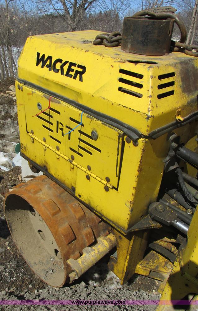 Wacker RT820 trench compactor in Norwood, MN Item E5320 sold Purple