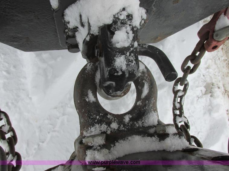 image for item E5323 2007 Cashman C-50 triple axle trailer