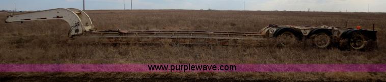 image for item F6835 1982 Talbert 40 ton triple axle detachable trailer