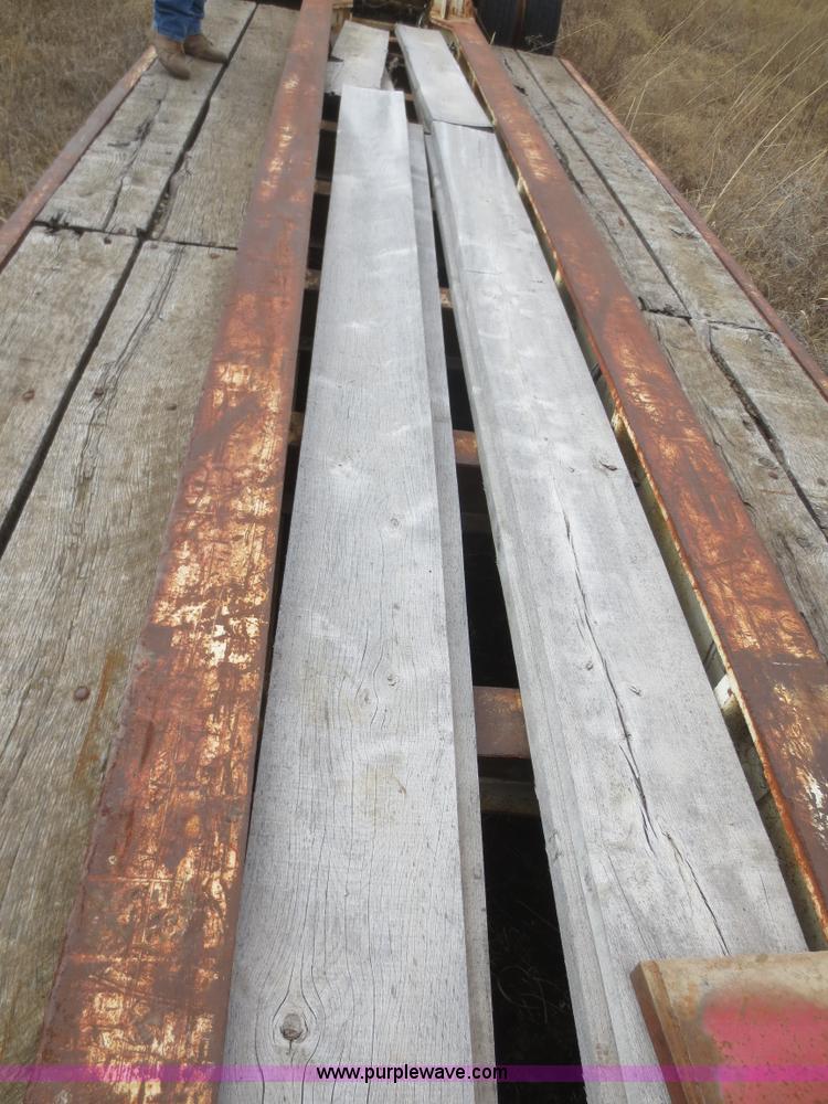 image for item F6835 1982 Talbert 40 ton triple axle detachable trailer