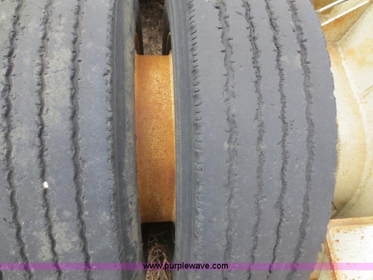 image for item F6835 1982 Talbert 40 ton triple axle detachable trailer