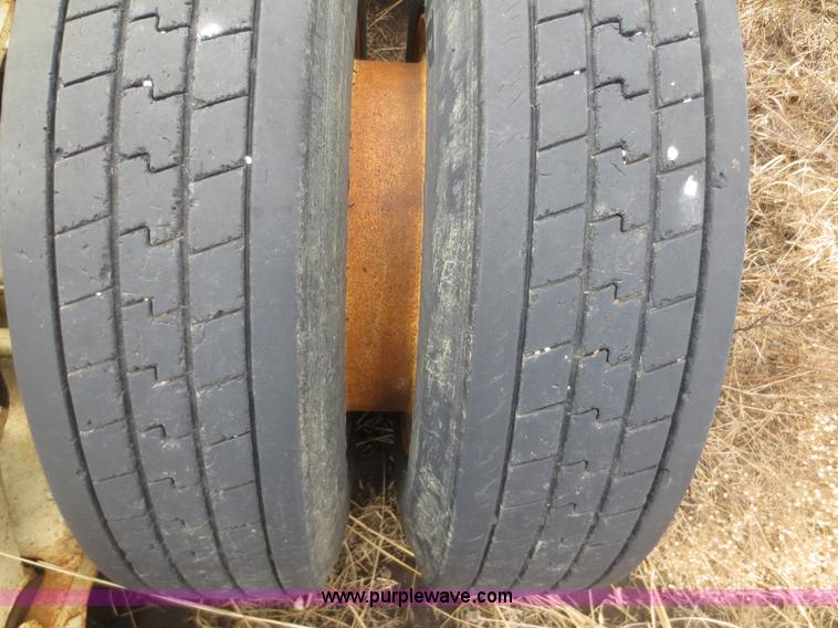 image for item F6835 1982 Talbert 40 ton triple axle detachable trailer