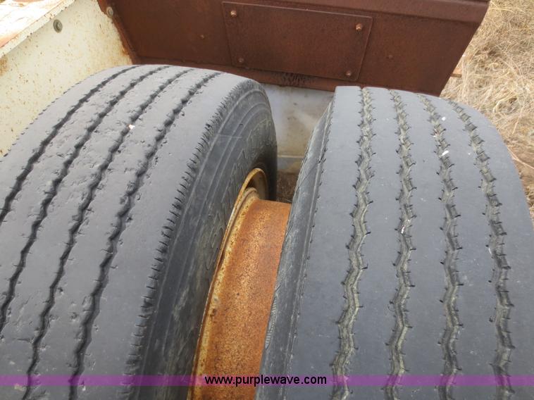 image for item F6835 1982 Talbert 40 ton triple axle detachable trailer