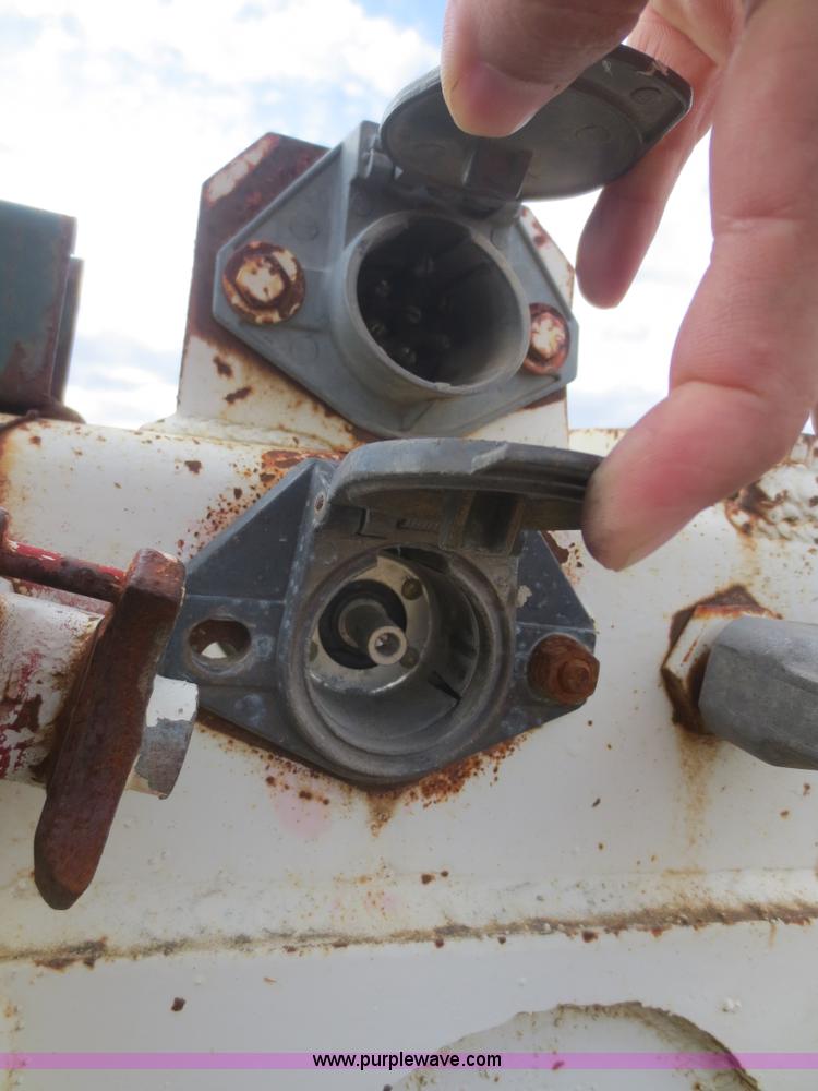 image for item F6835 1982 Talbert 40 ton triple axle detachable trailer