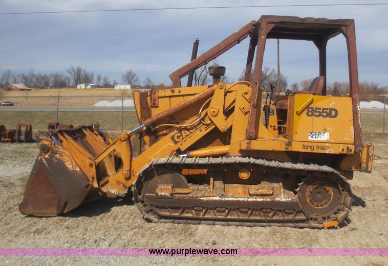 image for item F6846 1991 Case 855D track loader