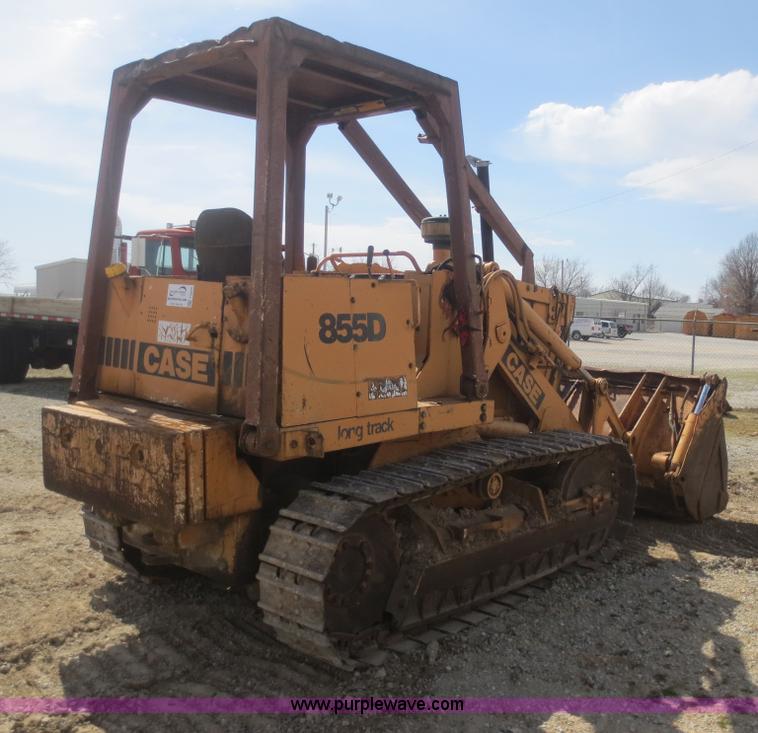 image for item F6846 1991 Case 855D track loader