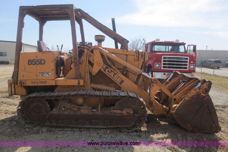 image for item F6846 1991 Case 855D track loader