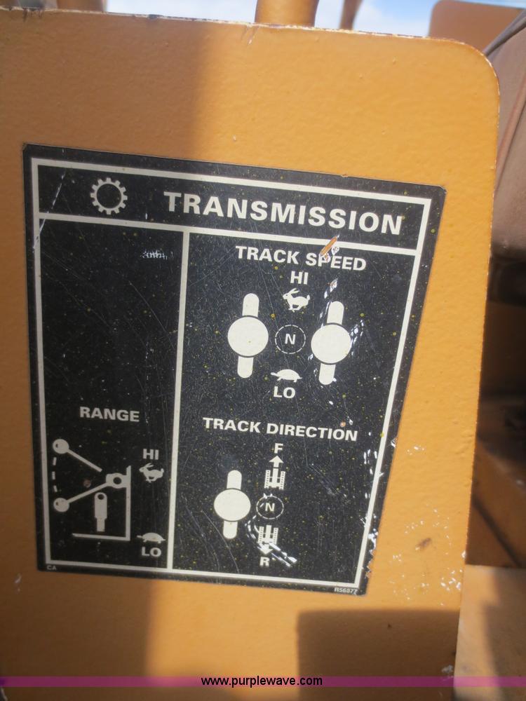 image for item F6846 1991 Case 855D track loader