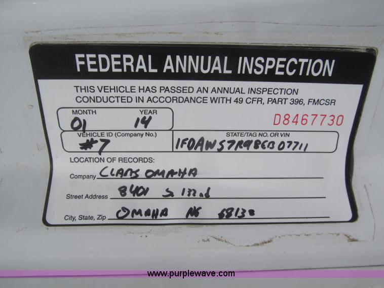 image for item F7297 2008 Ford F550 XLT Super Duty Crew Cab service truck