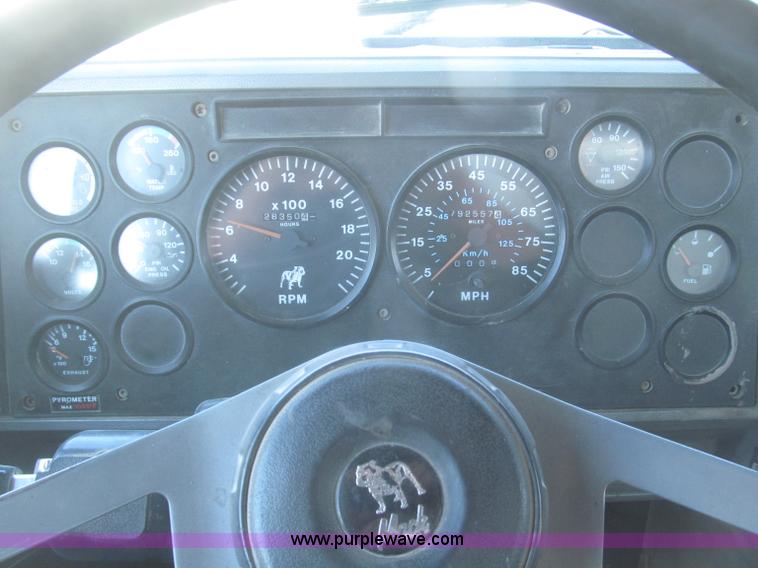 image for item F7301 1996 Mack CL713 tri axle dump truck