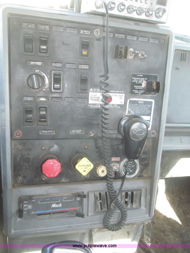 image for item F7301 1996 Mack CL713 tri axle dump truck