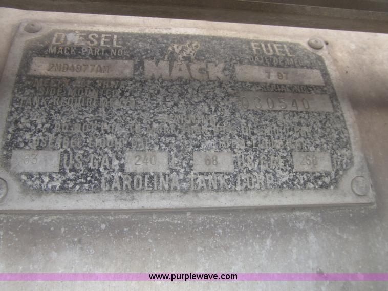 image for item F7301 1996 Mack CL713 tri axle dump truck