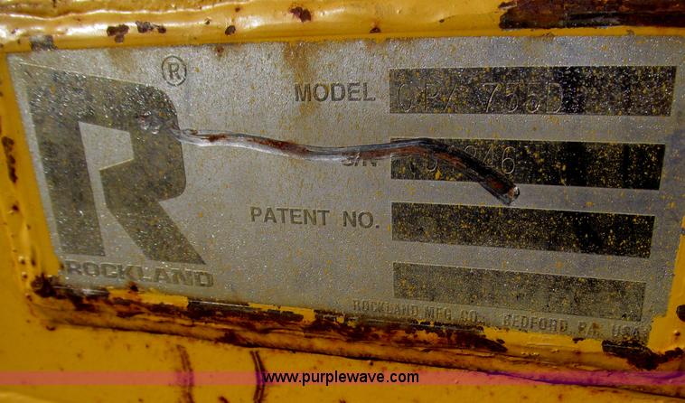 image for item F7307 Rockland GPX755D loader bucket