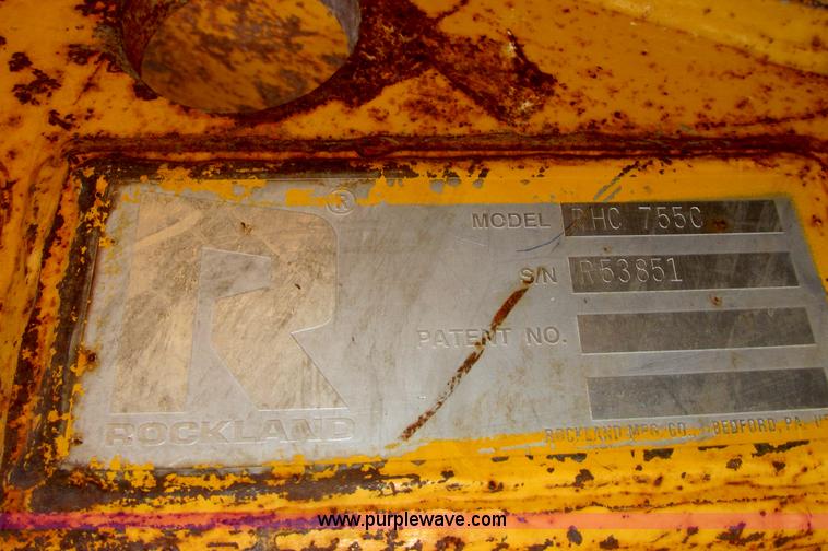 image for item F7308 Rockland RHC755C quick coupler