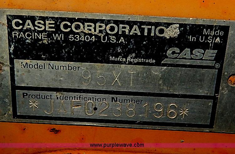 image for item H1343 1998 Case 95XT skid steer