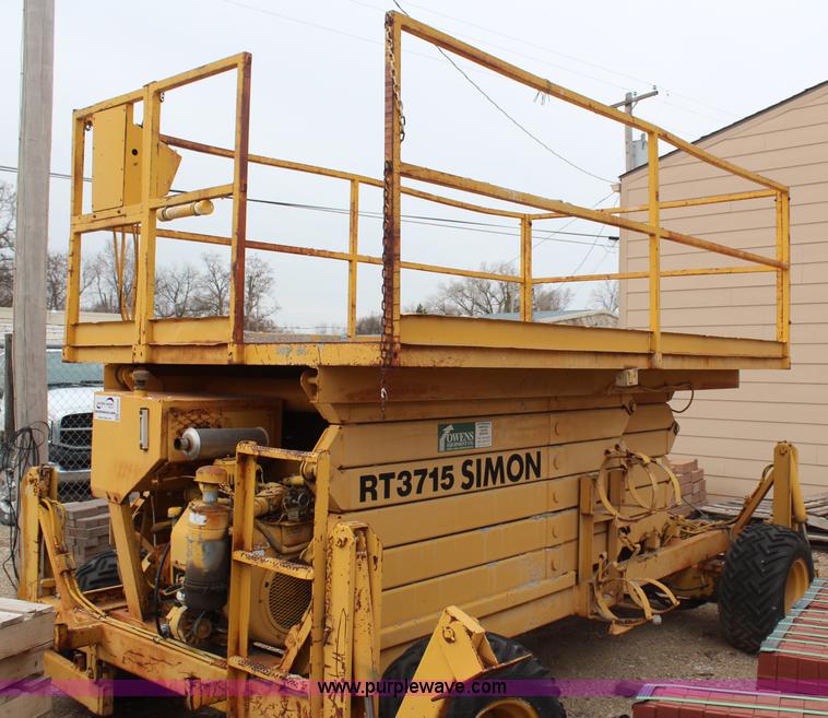 image for item H6240 Simon RT3715 scissor lift