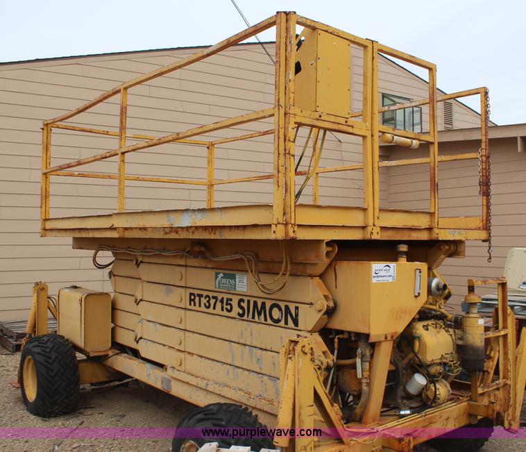 image for item H6240 Simon RT3715 scissor lift