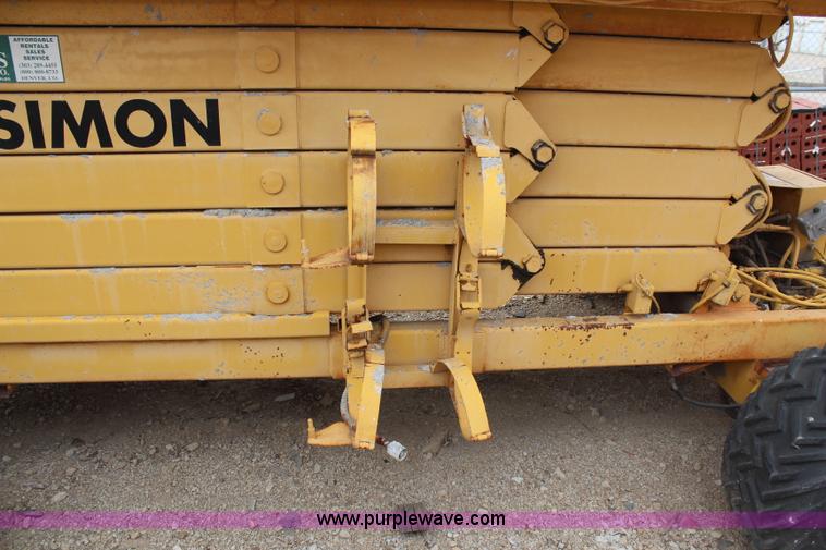 image for item H6240 Simon RT3715 scissor lift