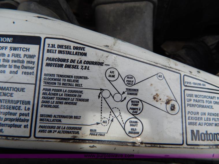 image for item I1087 2002 Ford F550 dump truck