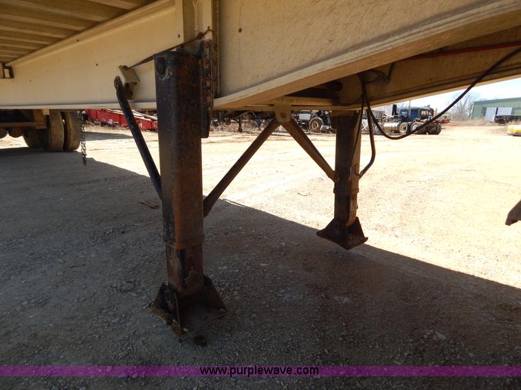 image for item I1102 2004 Benson/Mac A4090A50 aluminum dump trailer