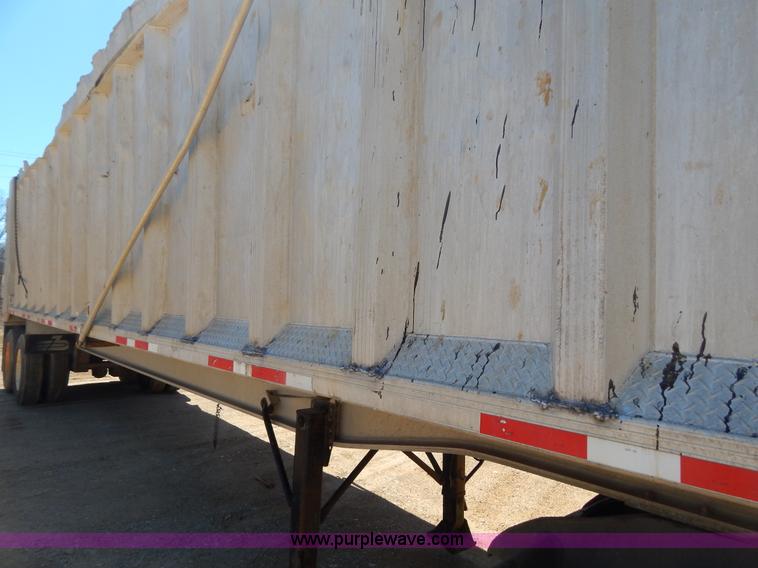 image for item I1102 2004 Benson/Mac A4090A50 aluminum dump trailer