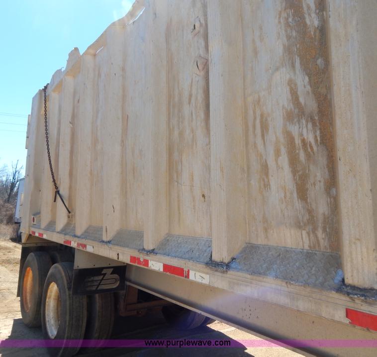 image for item I1102 2004 Benson/Mac A4090A50 aluminum dump trailer